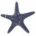 Декоративная Морская звезда 31 см, синяя