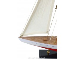 Модель яхты из дерева, 56 см RED