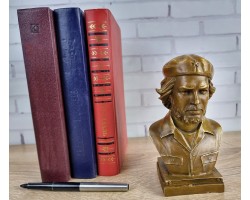 Бюст Эрнесто Че Гевара, бронза, высота 15см. Антик