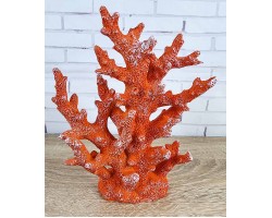 Декоративный Коралл  24х19х5 см, Оранжевый