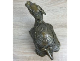 Драконо-черепаха ,бронза, 18х10х9, вес 730гр.