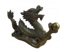 Дракон,  бронза, 27х18х7см вес 1800гр.