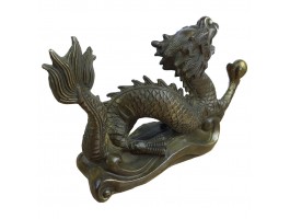 Дракон, бронза, 27х18х7см вес 1800гр. Дракон, бронза, 27х18х7см вес 1800гр.