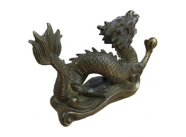 Дракон, бронза, 27х18х7см вес 1800гр. Дракон, бронза, 27х18х7см вес 1800гр.