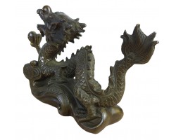Дракон,  бронза, 27х18х7см вес 1800гр.