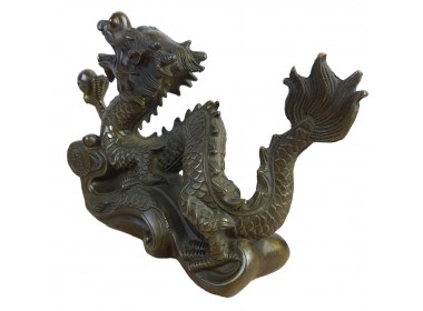 Дракон, бронза, 27х18х7см вес 1800гр. Дракон, бронза, 27х18х7см вес 1800гр.
