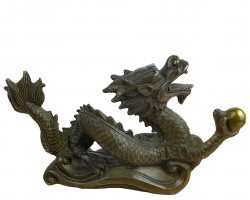 Дракон,  бронза, 27х18х7см вес 1800гр.