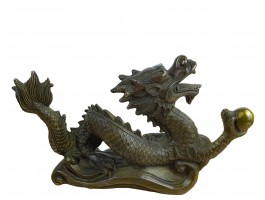 Дракон, бронза, 27х18х7см вес 1800гр. Дракон, бронза, 27х18х7см вес 1800гр.