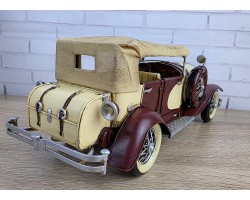 Коллекционная модель автомобиля DUESENBERG 1934г., металл 36х14х12см Brown Коллекционная модель автомобиля DUESENBERG 1934г., металл 36х14х12см Brown