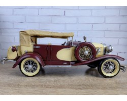 Коллекционная модель автомобиля DUESENBERG 1934г., металл 36х14х12см Brown Коллекционная модель автомобиля DUESENBERG 1934г., металл 36х14х12см Brown