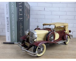 Коллекционная модель автомобиля DUESENBERG 1934г., металл 36х14х12см Brown Коллекционная модель автомобиля DUESENBERG 1934г., металл 36х14х12см Brown