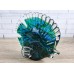 Стеклянная фигурка Рыбка в стиле Мурано. 15х4х13 см Ruff Fish Green