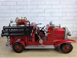 Коллекционная Ретро модель пожарной машины GRAMM-HOWARD 1927г. 40х15х20 см, Металл ART083