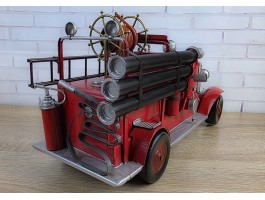 Коллекционная Ретро модель пожарной машины GRAMM-HOWARD 1927г. 40х15х20 см, Металл ART083