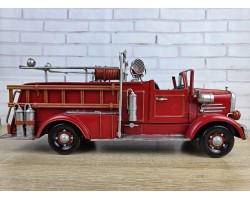 Коллекционная Ретро модель пожарной машины . 40х14х16 см, Металл ART345 Коллекционная Ретро модель пожарной машины . 40х14х16 см, Металл ART345