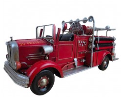 Коллекционная Ретро модель пожарной машины . 40х14х16 см, Металл ART345 Коллекционная Ретро модель пожарной машины . 40х14х16 см, Металл ART345