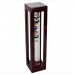 Термометр Галилео, настольный  30x9x9см, деревянная основа, стеклянная колба