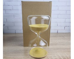 Часы песочные 15 минут, золотой песок 15x8x8см