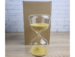 Часы песочные 15 минут, золотой песок 15x8x8см