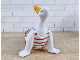 статуэтка  Два Гуся (комплект 2 шт) морской декор, 18х11х8см.  SittingDuck