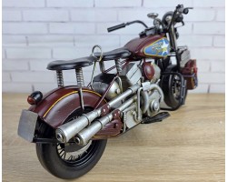 Модель мотоцикла HARLEY FLSTC 2001г. 40x20x22 см, металл. ручная работа ART1447 Модель мотоцикла HARLEY FLSTC 2001г. 40x20x22 см, металл. ручная работа ART1447
