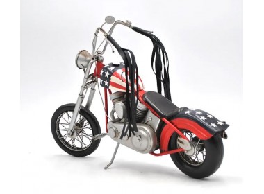 Коллекционная модель мотоцикла EASY RIDER, металл 35х10х21см