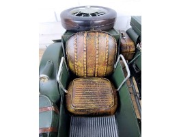 Коллекционная модель мотоцикла BMW R 60-2 «Gendarmerie» 1960 г., металл 37х18х25см