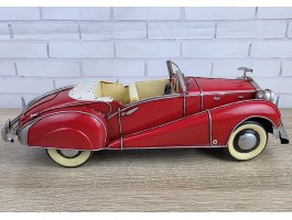 Коллекционная модель автомобиля ROLLS ROYCE RED WRAITH 1947г., металл 33х13х11см, ручная работа