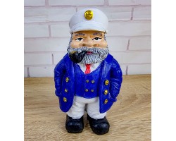 Статуэтка Капитан 16х10х7 см Полистоун, морской декор