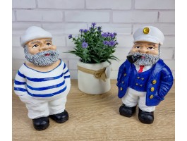 Статуэтка Моряк 16х10х7 см Полистоун, морской декор