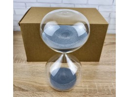 Часы песочные 60 минут, серый песок 23x12x12 см Часы песочные 60 минут, серый песок 23x12x12 см