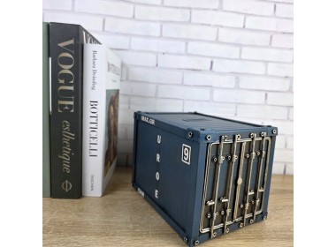 Копилка "Контейнер" металл, ручная работа 19х14х14см Копилка "Контейнер" металл, ручная работа 19х14х14см