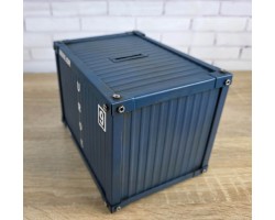 Копилка "Контейнер" металл, ручная работа 19х14х14см