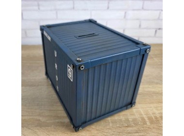 Копилка "Контейнер" металл, ручная работа 19х14х14см Копилка "Контейнер" металл, ручная работа 19х14х14см