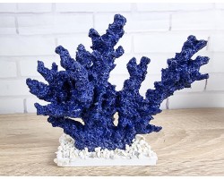 Декоративный Коралл на подставке  18х15х6 см, NAVY .   Морской декор