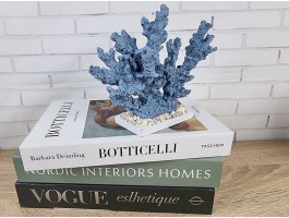 Декоративный Коралл на подставке  18х15х6 см,Blue.   Морской декор Декоративный Коралл на подставке  18х15х6 см,Blue.   Морской декор
