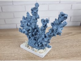 Декоративный Коралл на подставке  18х15х6 см,Blue.   Морской декор Декоративный Коралл на подставке  18х15х6 см,Blue.   Морской декор