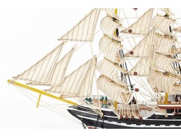 Модель корабля Крузенштерн (барк), 52x9x33 см, дерево Модель корабля Крузенштерн (барк), 52x9x33 см, дерево
