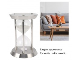 Часы песочныe 15 минут, Silver  (17х10х10)см метал