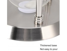 Часы песочныe 15 минут, Silver  (17х10х10)см метал
