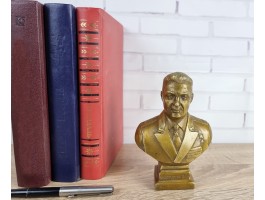 Бюст Генерал Маргелов В.Ф. Бронза, высота 14см. Антик