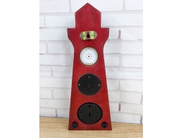 метеостанция настенная Маяк  30x11x3см  Дерево, металл Барометр, Термометр, Гигрометр