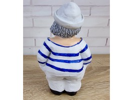 Статуэтка Моряк 16х10х7 см Полистоун, морской декор