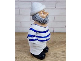 Статуэтка Моряк 16х10х7 см Полистоун, морской декор