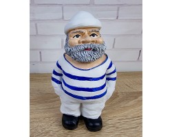 Статуэтка Моряк 16х10х7 см Полистоун, морской декор