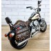 Фигурка мотоцикла Harley-Davidson 1992 Fxsts,  32х12х19см, Металл, коллекционная модель ART1121