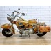 Фигурка мотоцикла YELLOW INDIAN MORTORCYCLE 43x18x25 см, металл. ручная работа ART1880