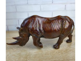 фигурка Носорог, бронза 20х6х9см вес 760гр. фигурка Носорог, бронза 20х6х9см вес 760гр.