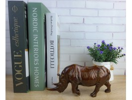 фигурка Носорог, бронза 20х6х9см вес 760гр. фигурка Носорог, бронза 20х6х9см вес 760гр.