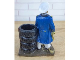 Карандашница Капитан  13х5х9 см.